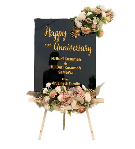 Papan Bunga Akrilik Nanjung Wangi