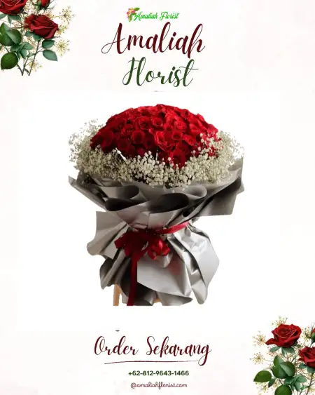 Buket Bunga Nanjung Wangi