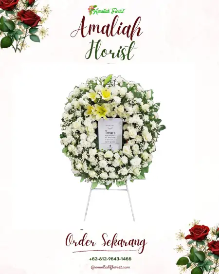 Krans Bunga Duka Nanjung Wangi