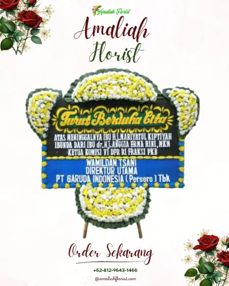 Papan Bunga Duka Nanjung Wangi